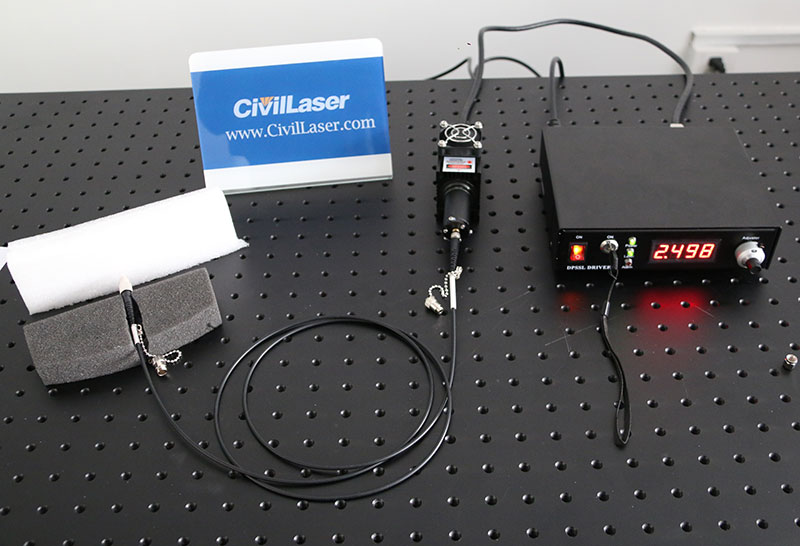 940nm 2W Infrared Fiber Coupled Laser IR Laser Source With Power Supply - Click Image to Close